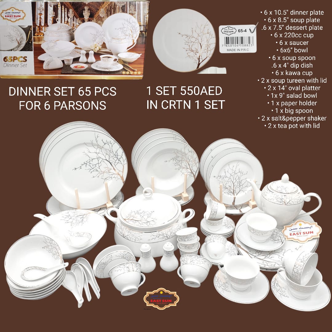 ensemble set dinner