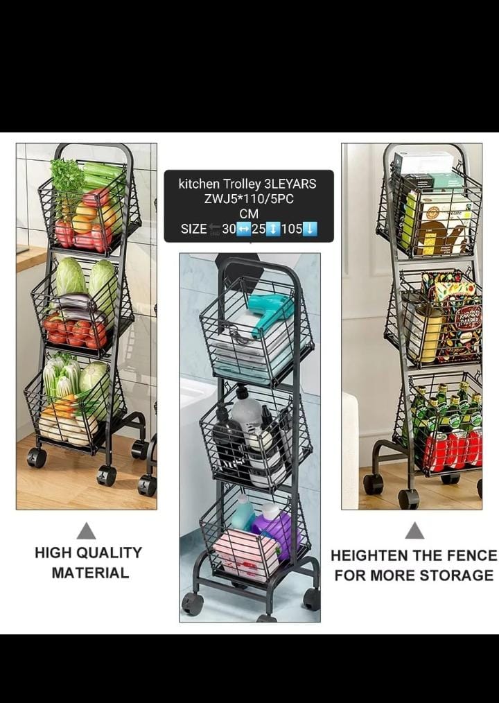 Etagère de cuisine pour légumes et fruits 
