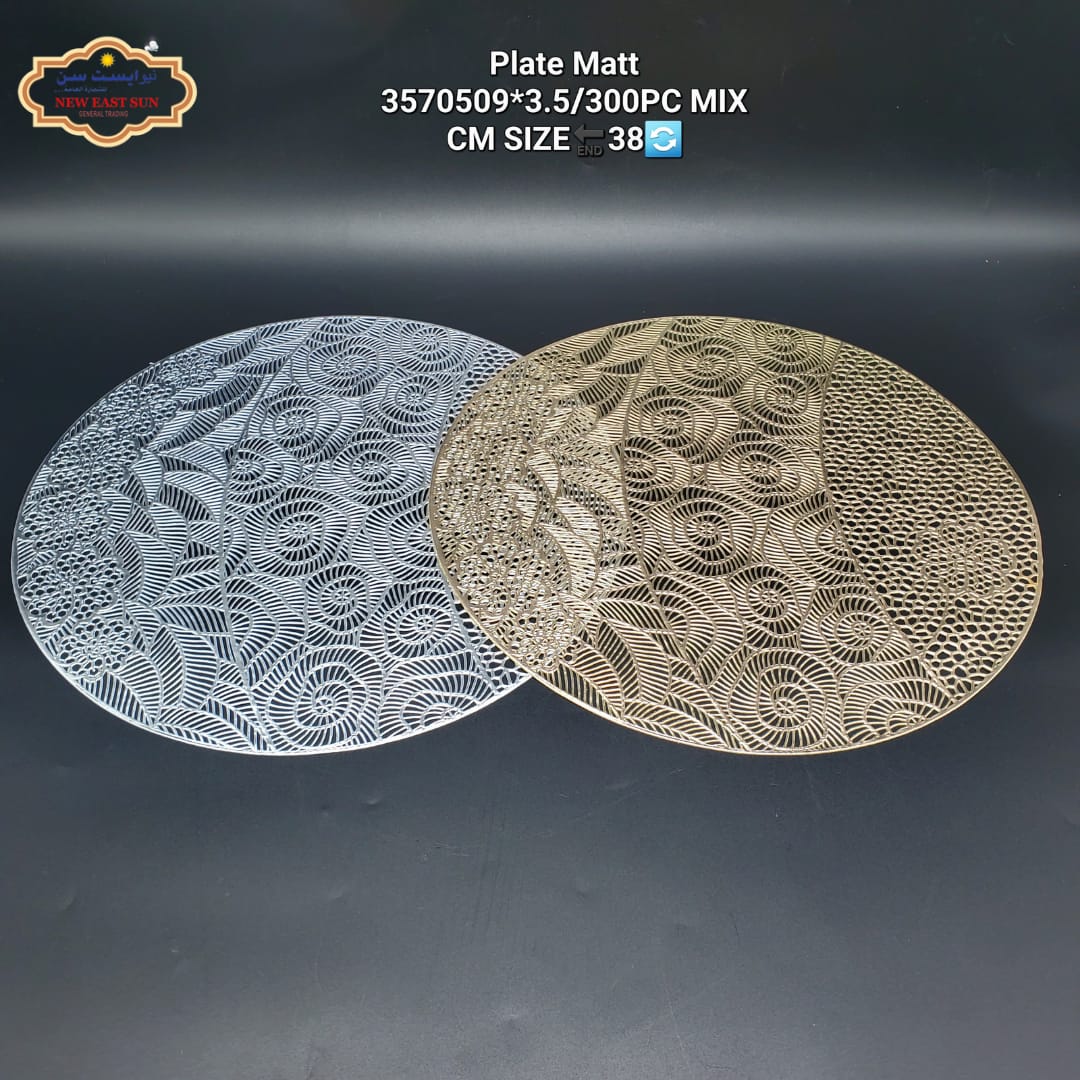 Set de table rond