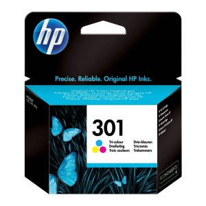 HP 301 noir Cartouche d'encre authentique 