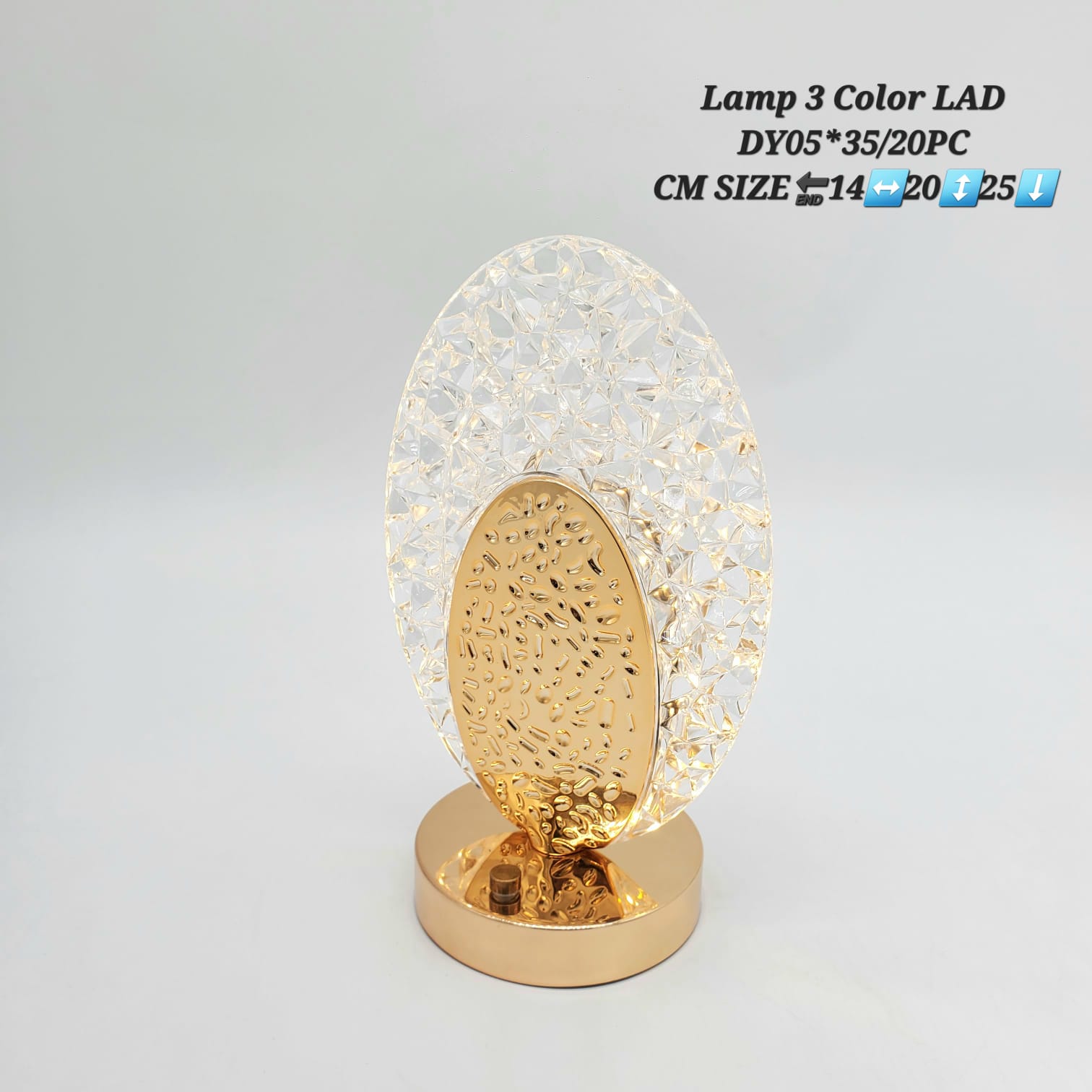 Lampe 3 couleurs LAD 