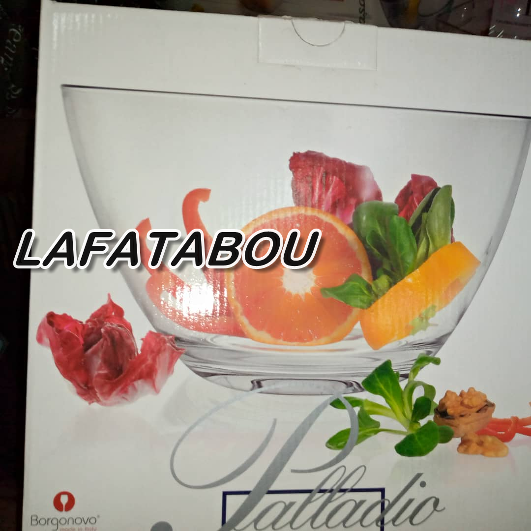 saladier transparent