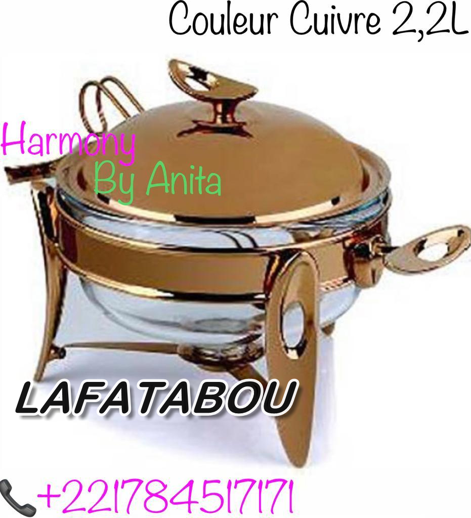 saladier dorée de forme ovale