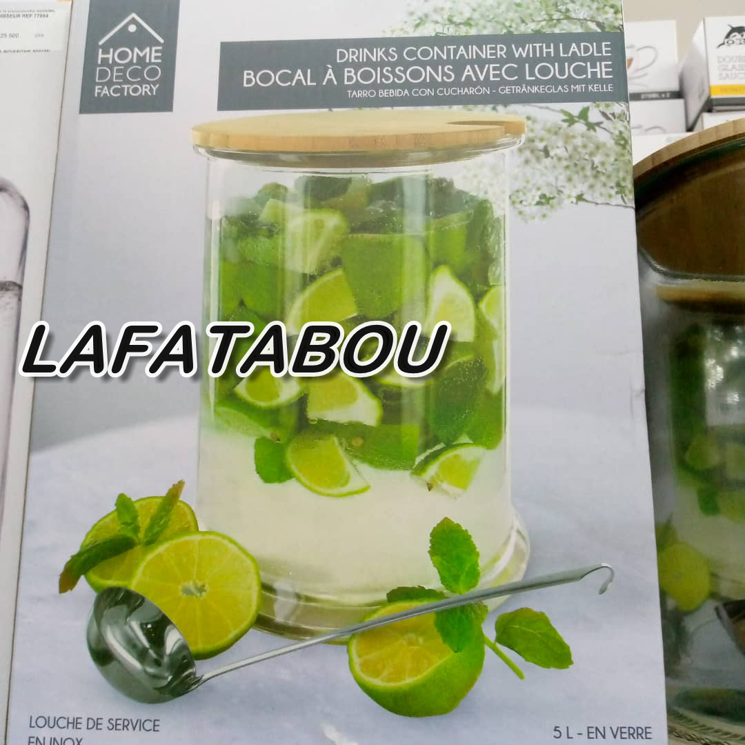 bocal à boisson
